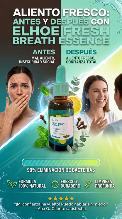 Fresh Breath Essence – Gotas refrescantes para el aliento